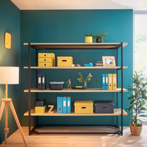 Pudełko do przechowywania Leitz Click&Store Cosy duże niebieskie 53490061