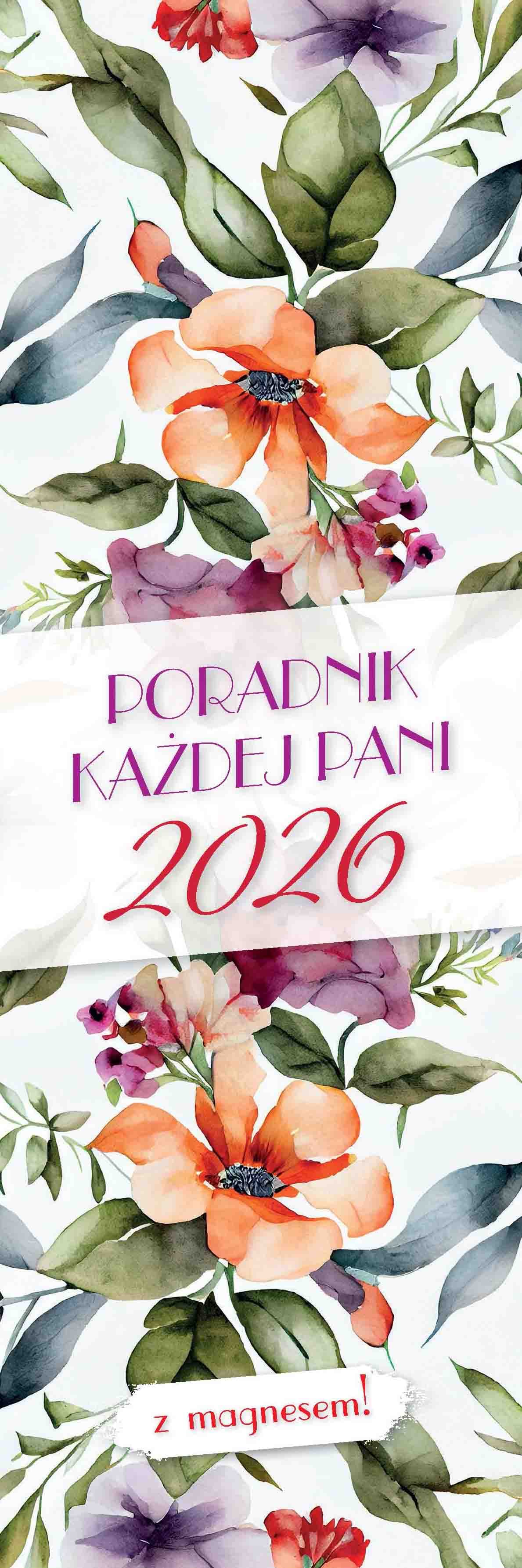 Kalendarz zdzierak z magnesem PORADNIK KAŻDEJ PANI KKP-M AVANTI