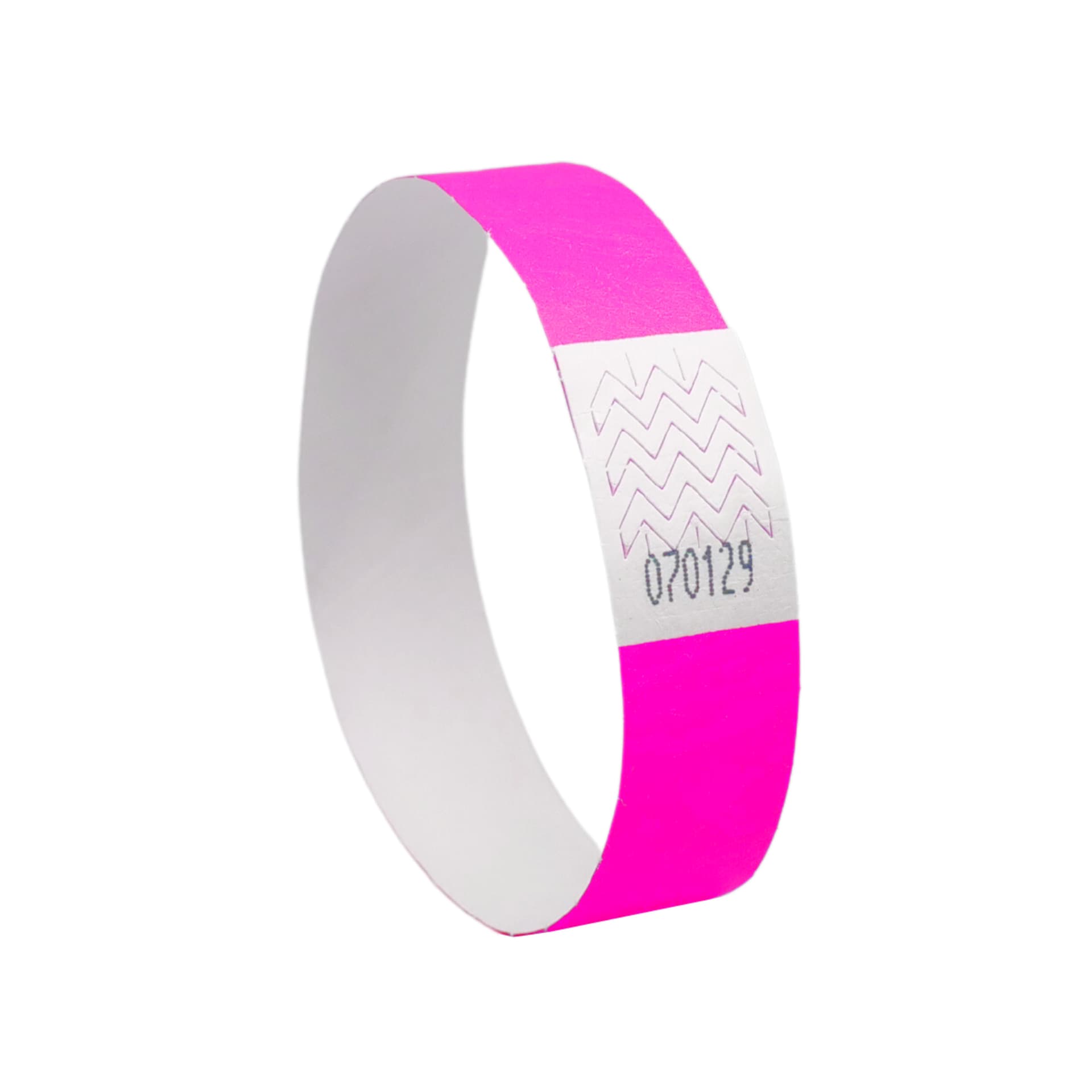 Opaski na rękę 256x19mm (50 arkuszy = 500 opasek) neonowe różowe TYVPK-50 AVERY