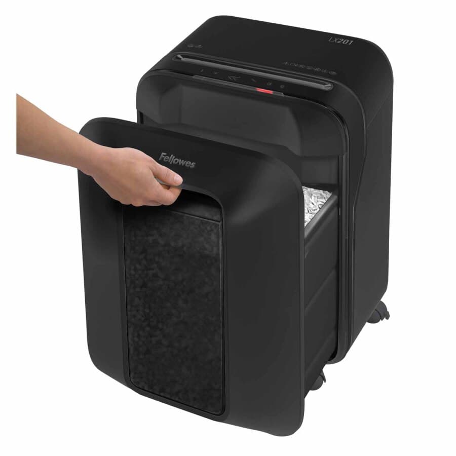 Niszczarka LX201 czarna 5050001 FELLOWES