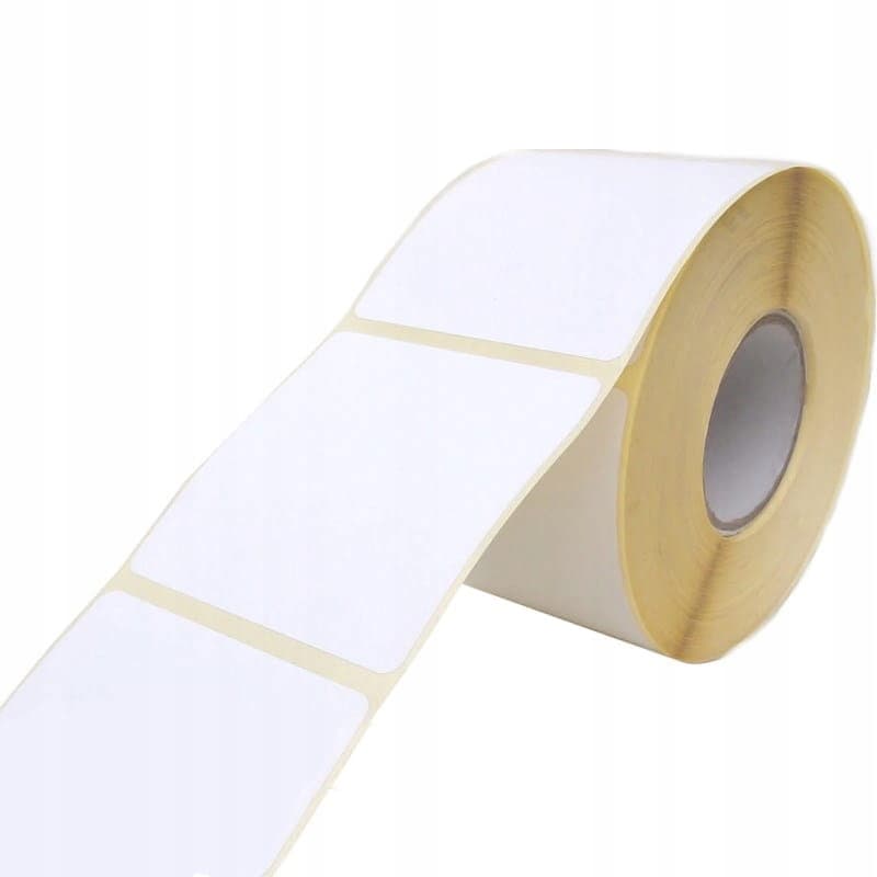 prawidłowy ETK4171 Etykieta termiczna na roli BULK 100x150mm (500szt) gilza 40mm eco/białe/zaokrąglone rogi