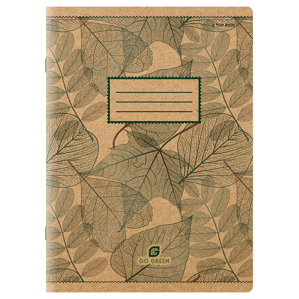 Zeszyt A5 60k linia GREEN ekologiczny 400155169 TOP 2000