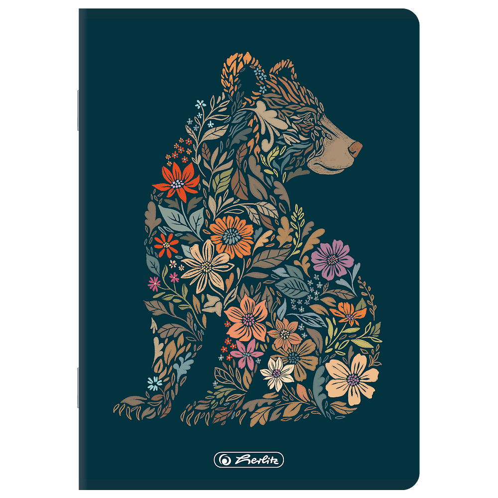 Zeszyt A5 80k kratka z marginesem FLORIMALS 400210662 HERLITZ