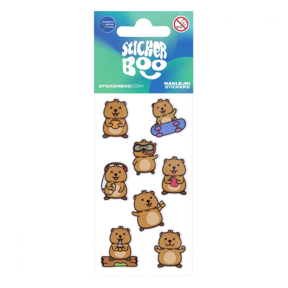 Naklejki kuoka mix 66x180mm STICKER BOO 572111
