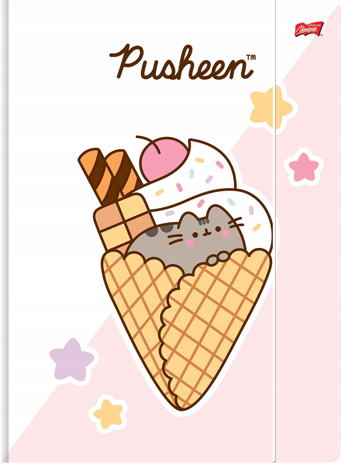 Teczka z gumką na dokumenty A4 300g Pusheen UNIPAP