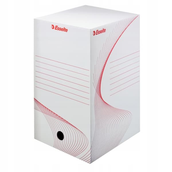 Pudło archiwizacyjne na dokumenty 200mm Standard białe 128701 ESSELTE