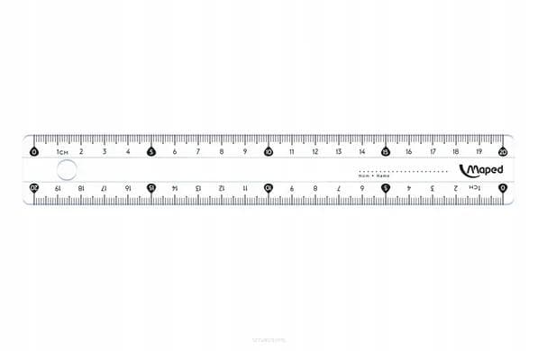 Linijka MAPED CLASSIC 20cm 146112