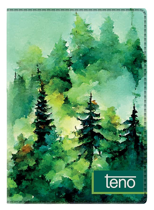 Kalendarz TENO IMPRESS notesowy N1 145x194mm 2026 TELEGRAPH