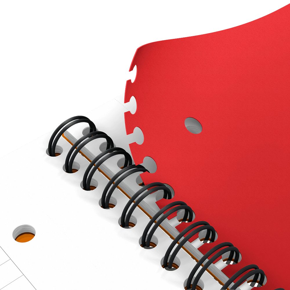 Kołonotatnik A4 80K linie PP OXFORD Activebook International 100102994