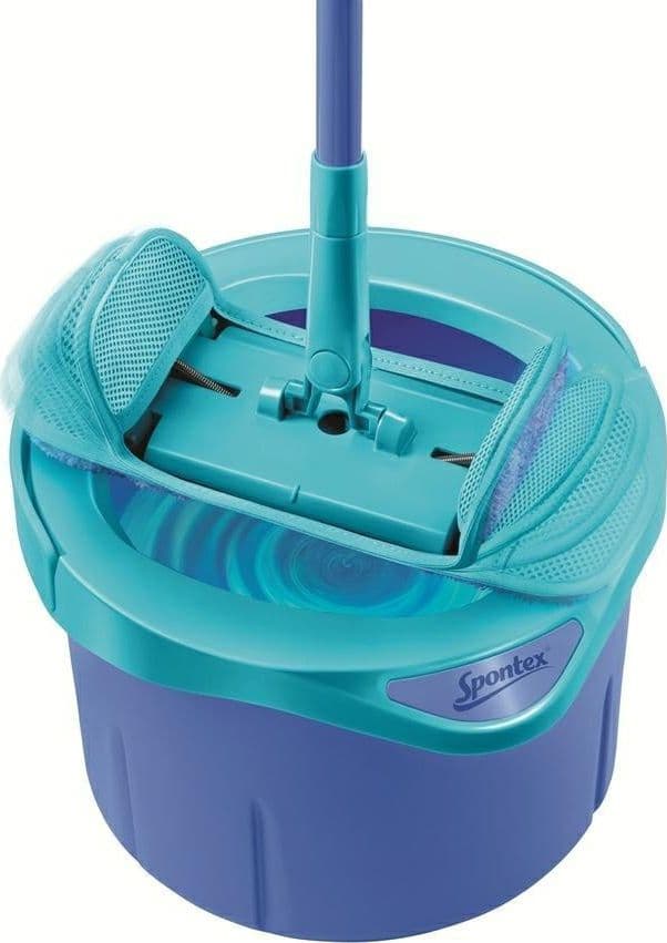 Zestaw SPONTEX Mop + wiaderko EXPRESS SYSTEM+ Compact 97050358/19800115
