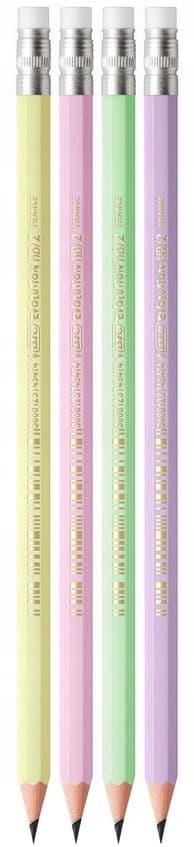 Ołówek EVOLUTION PASTEL z gumką HB 518306 BIC