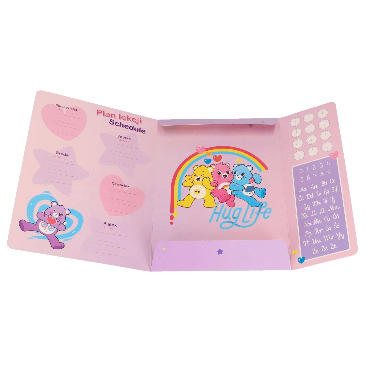 Teczka z gumką A4 CARE BEARS mix 583296 STARPAK