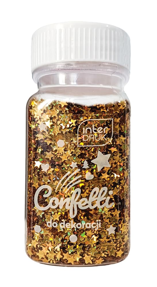 Confetti do dekoracji 30g WINTER 12szt. INTERDRUK