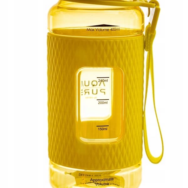 Bidon na wodę AQUA PURE neon yellow 400ml 511023009 ASTRA