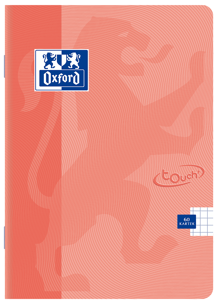 Zeszyt A5 60k 90g TOUCH PASTEL 400123213 OXFORD