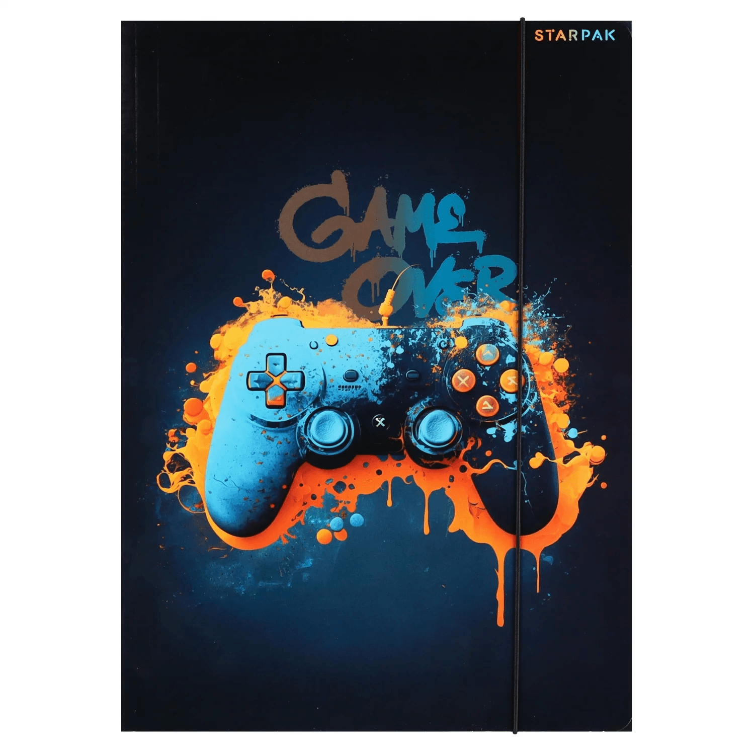 Teczka z gumką A4 PAD GAMER mix 583293 STARPAK
