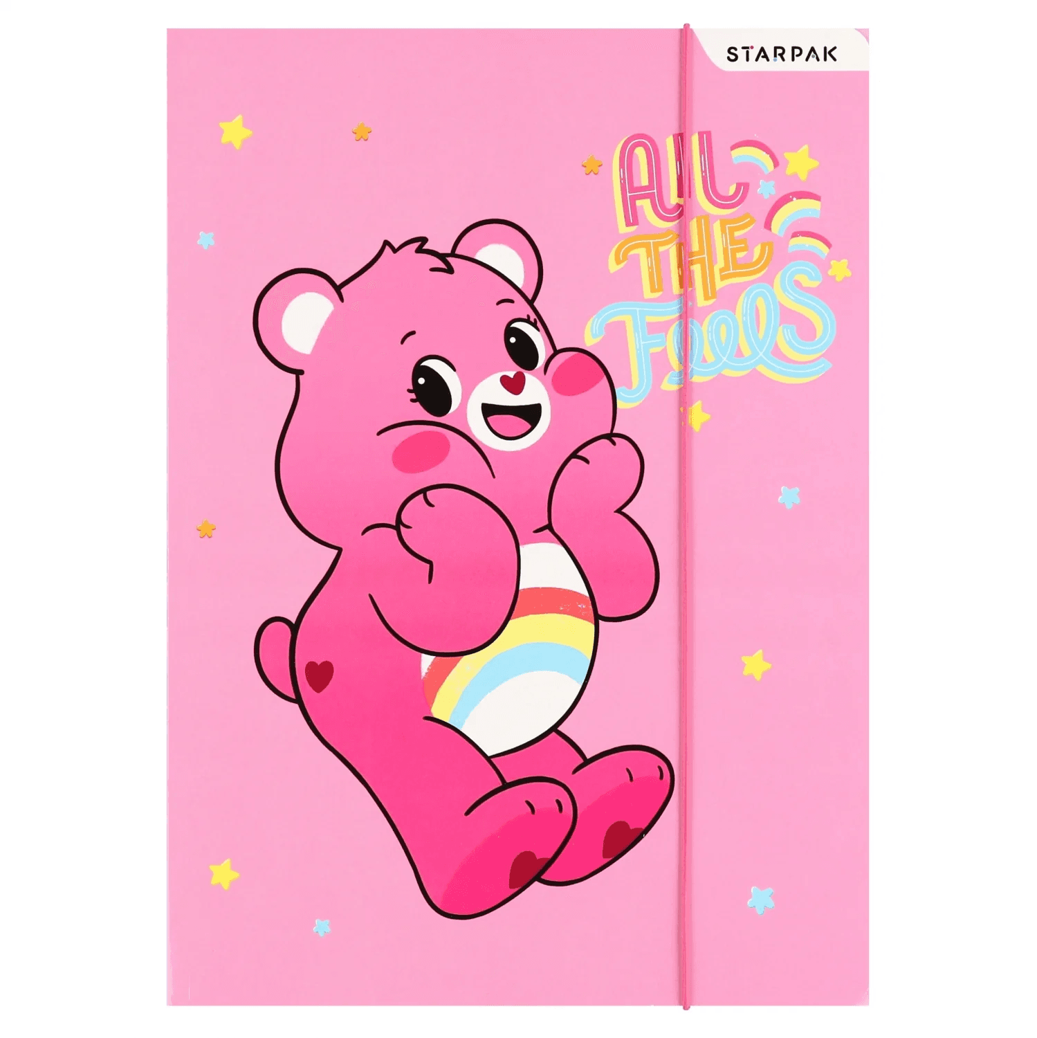 Teczka z gumką A4 CARE BEARS mix 583296 STARPAK