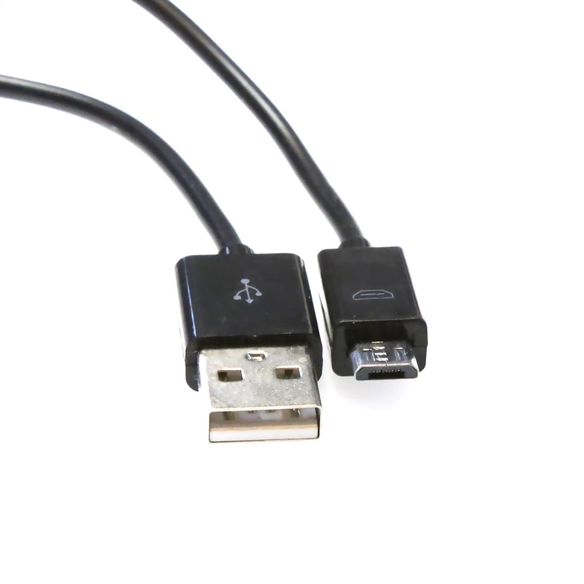 Kabel USB-A -> microUSB 1m 2A czarny OMEGA BAJA (44344)