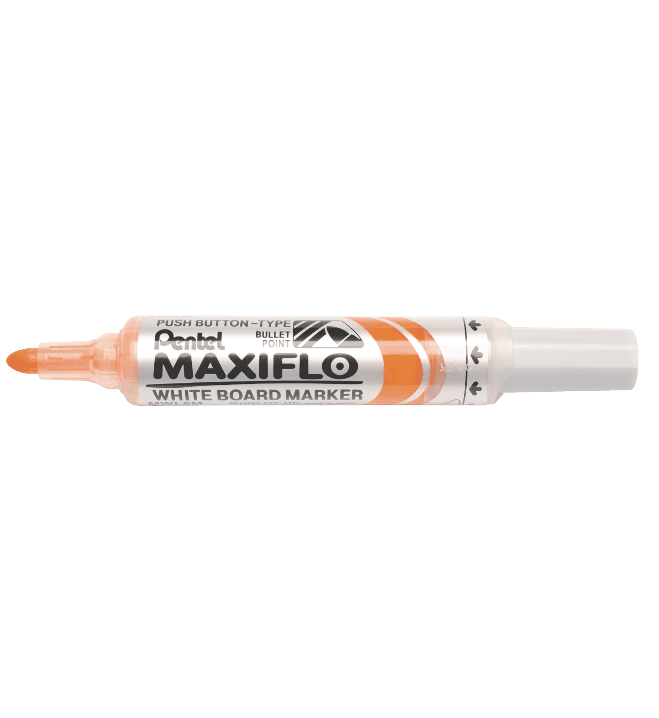 Marker suchościeralny MWL-5M pomarańczowy PENTEL