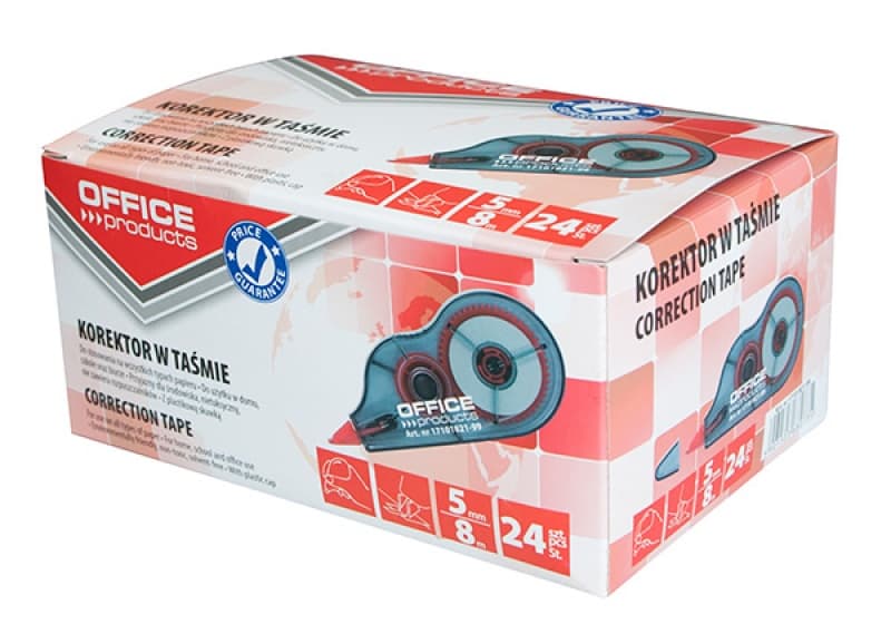 Korektor w taśmie 5mm x8m myszka 17101821-99 OFFICE PRODUCTS