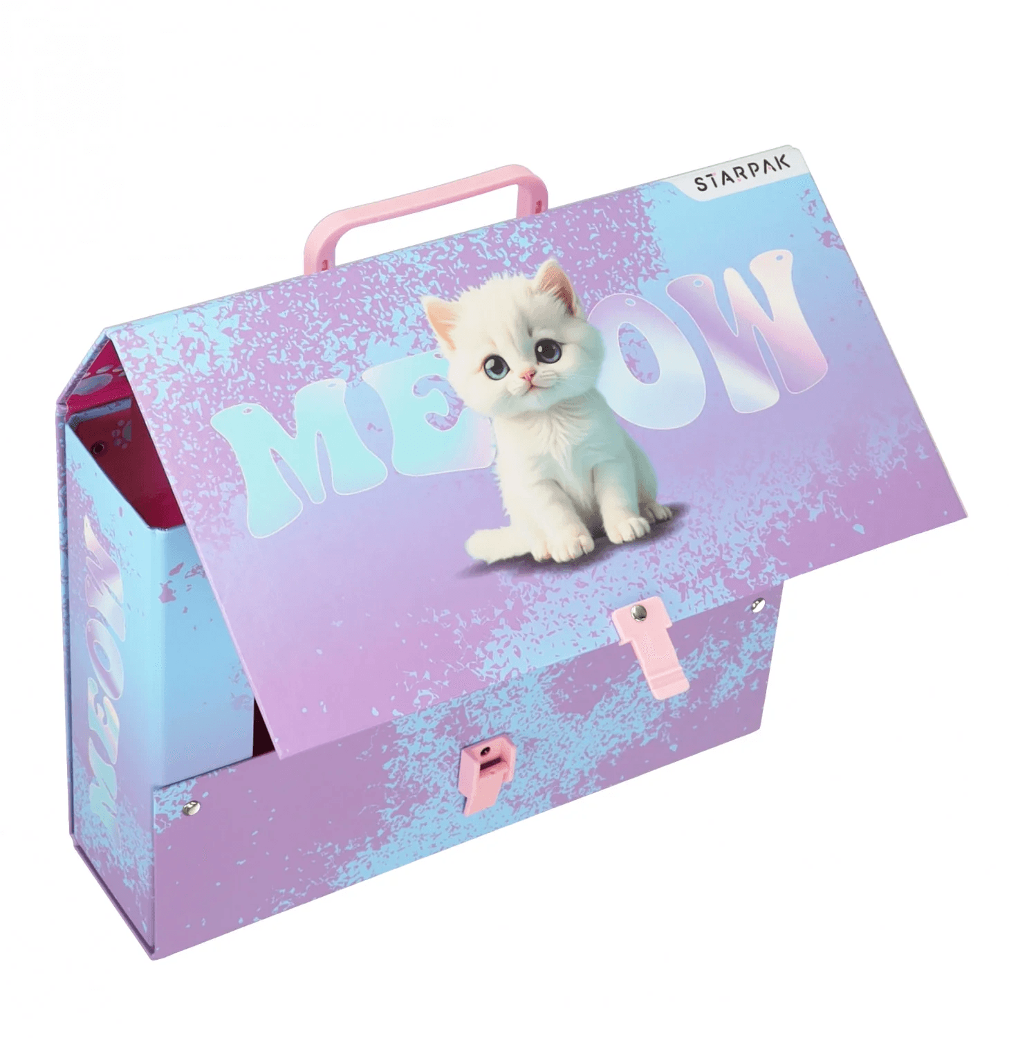 Teczka z rączką A4 9cm CUTE KITTY 583306 STARPAK