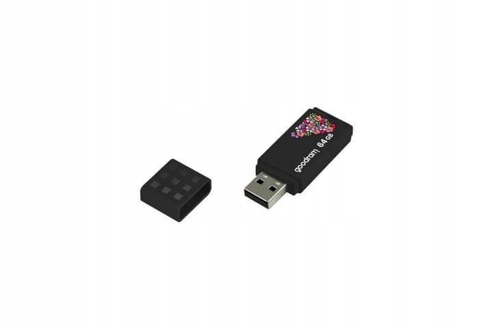 Pamięć USB 64GB GOODRAM UME2 czarny USB 2.0 UME2-0640K0R11-SP wer.SPRING