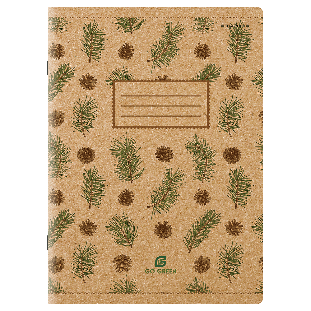 Zeszyt A5 60k linia GREEN ekologiczny 400155169 TOP 2000