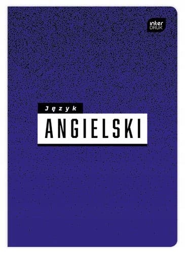 Zeszyt A5 60k kratka JĘZYK ANGIELSKI INTERDRUK
