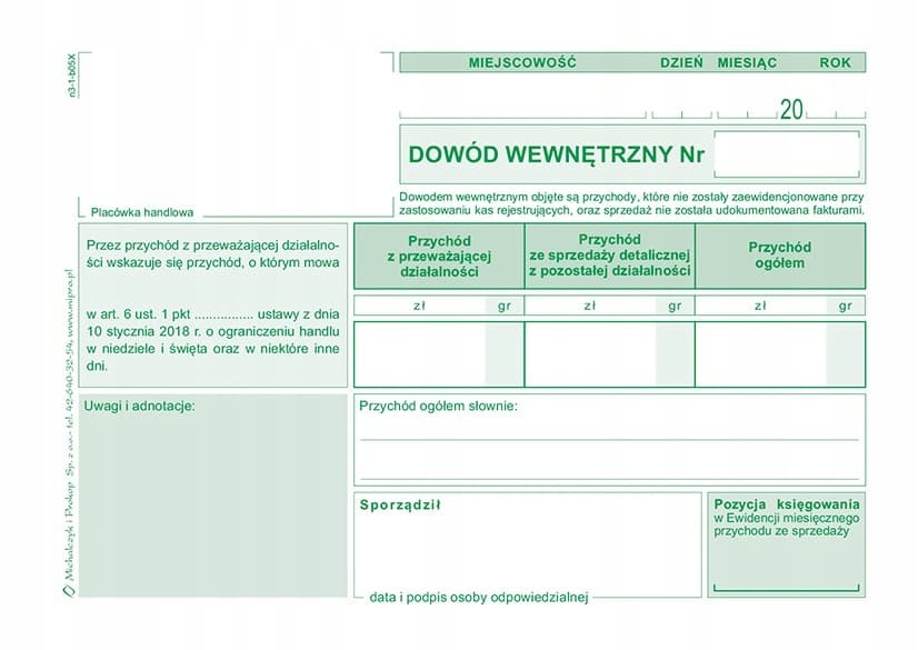 N03 Dowód wewnętrzny A6 Michalczyk i Prokop