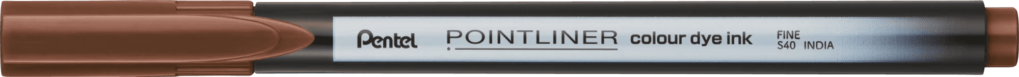 Cienkopis POINTLINER COLOUR orzechowy S40-E PENTEL