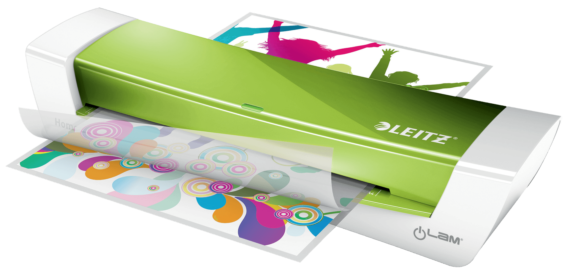 Laminator iLam Home OFFICE A4 zielony 73680054 LEITZ
