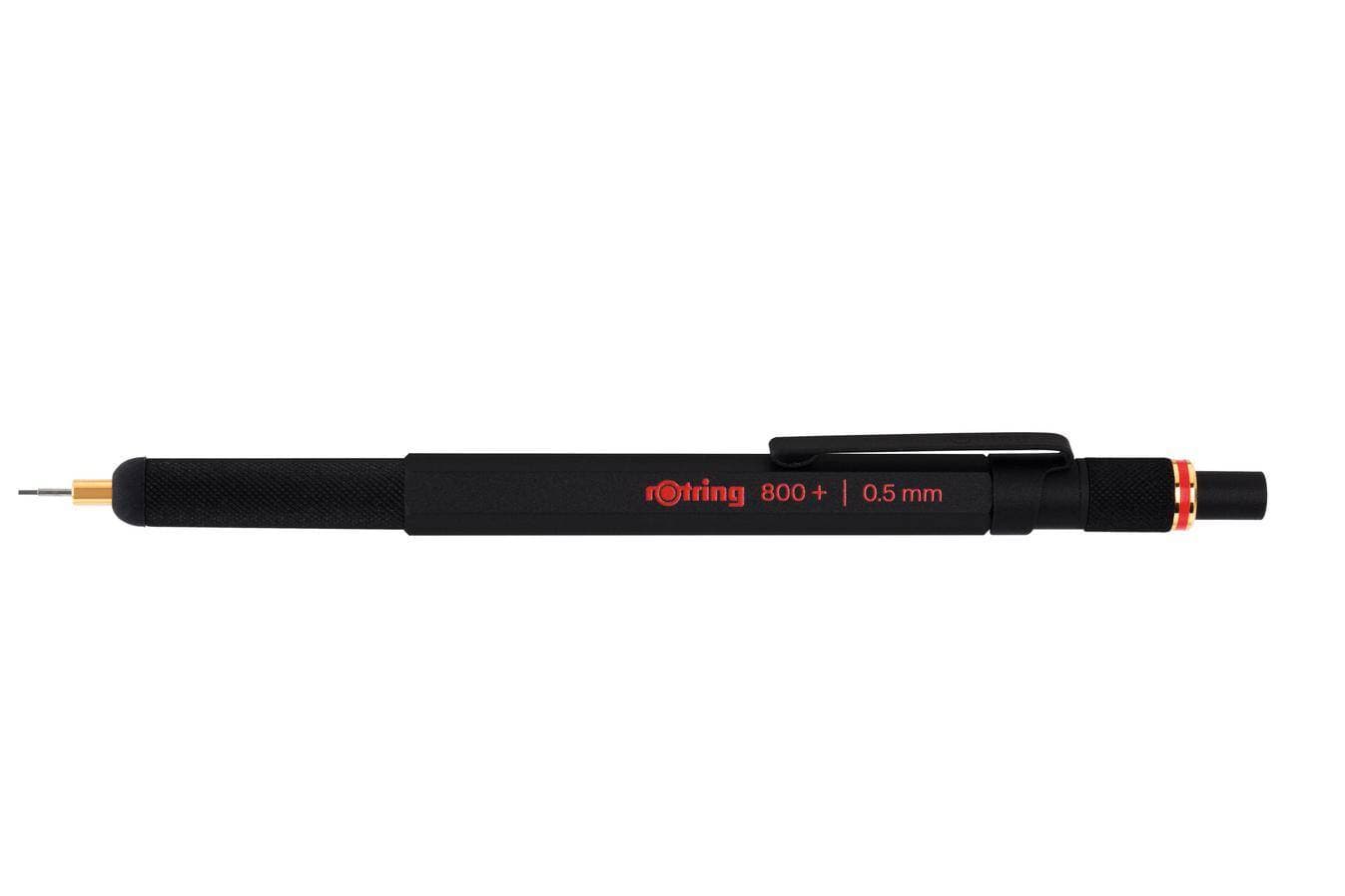 Ołowek aut. 0,5mm HB ROTRING 800+ czarny obudowa met. 1900181
