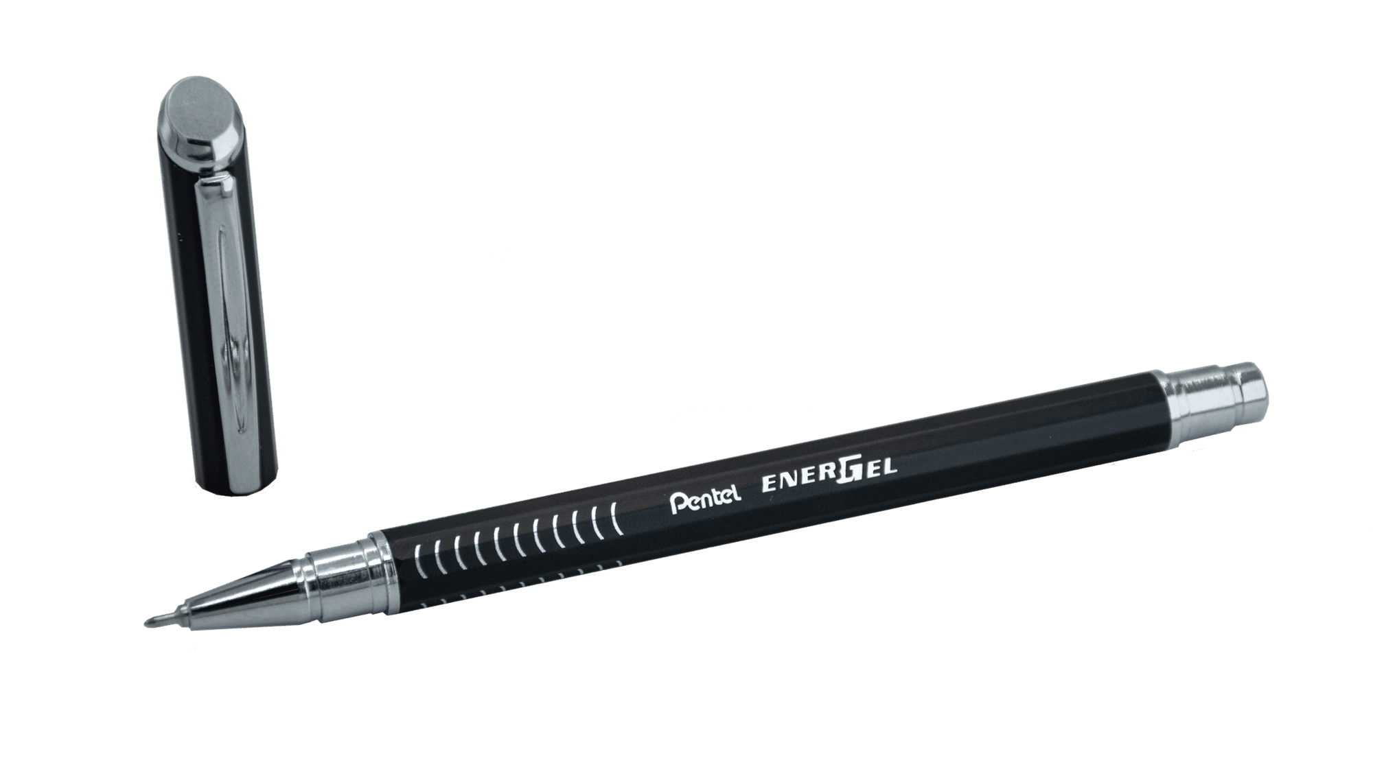 Cienkopis kulkowy 0,5mm ENERGEL SLIM czarna obudowa PENTEL