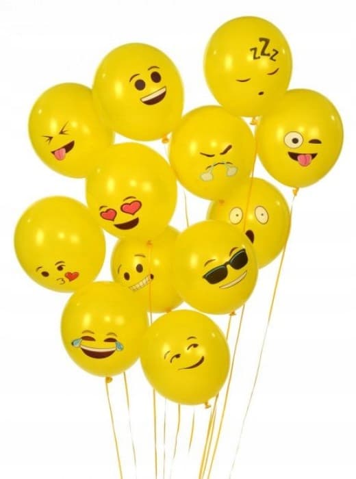Balony Emoty Party (12szt.) 170-2328 FIORELLO