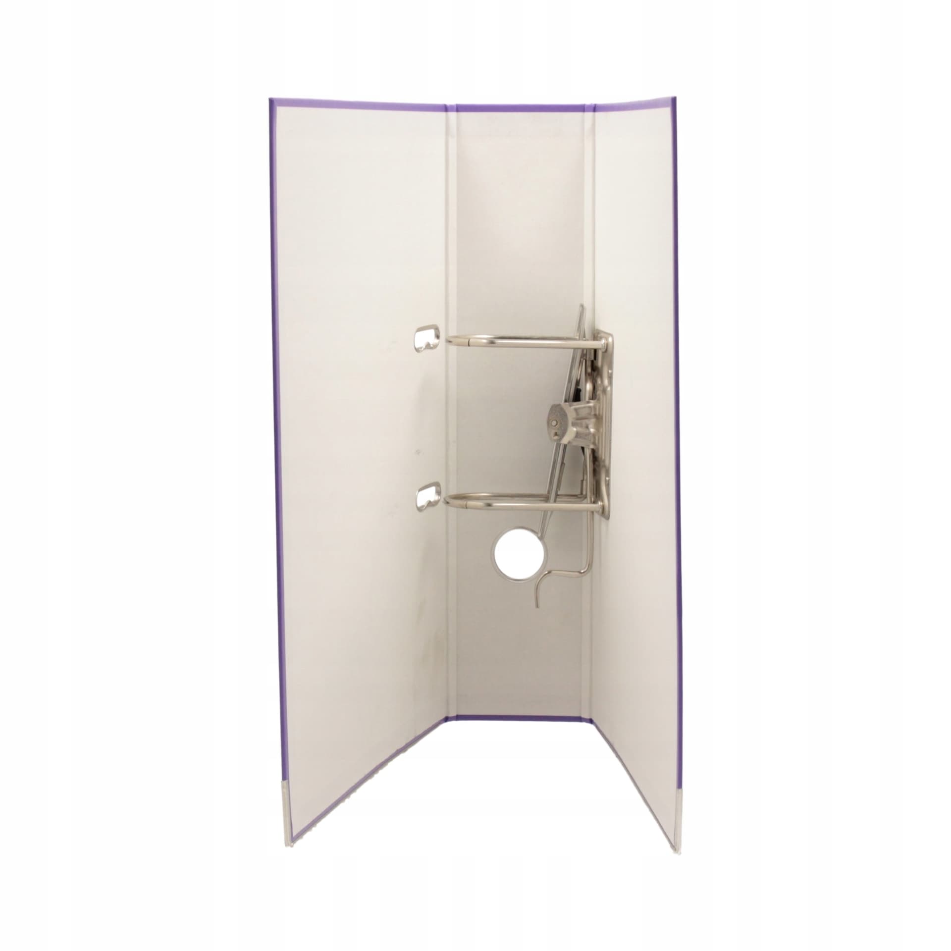 Segregator na dokumenty A4 80mm XXL fioletowy z szyną 100551793 BANTEX