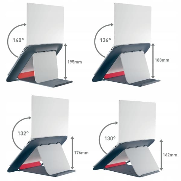 Podstawka pod laptopa Ergo Cosy szara 64260089 LEITZ