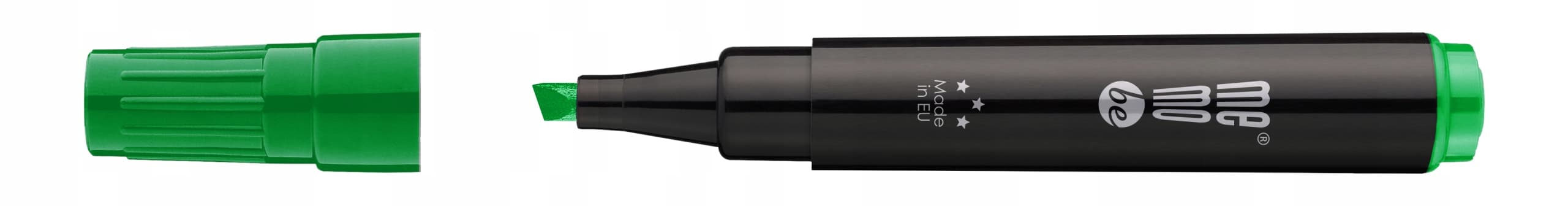 Marker permanentny M201 końcówka ścięta 1-4mm zielony MM201-04 MEMOBE
