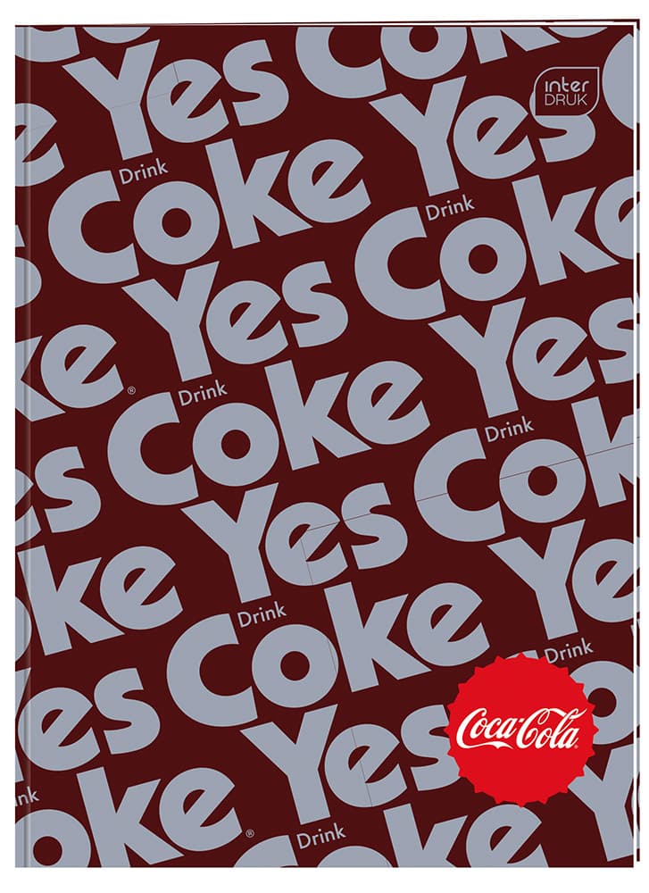 Zeszyt do słowek A6 32k Hybrid COCA COLA INTERDRUK