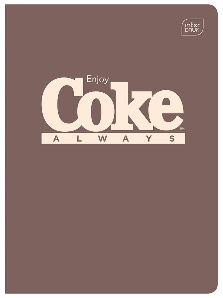 Zeszyt A5 60k linia 70g M Hybrid COCA COLA INTERDRUK