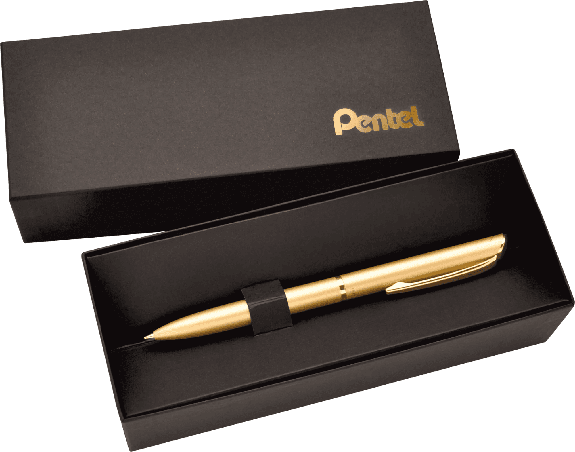 Pióro kulkowe Energel 0,7mm złota obudowa WA1GCPL PENTEL