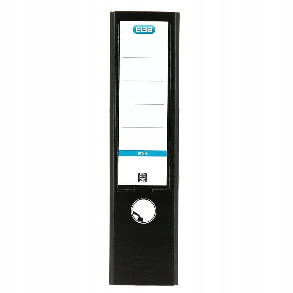 Segregator na dokumenty A4 80cm PRO+ czarny 100202169 ELBA