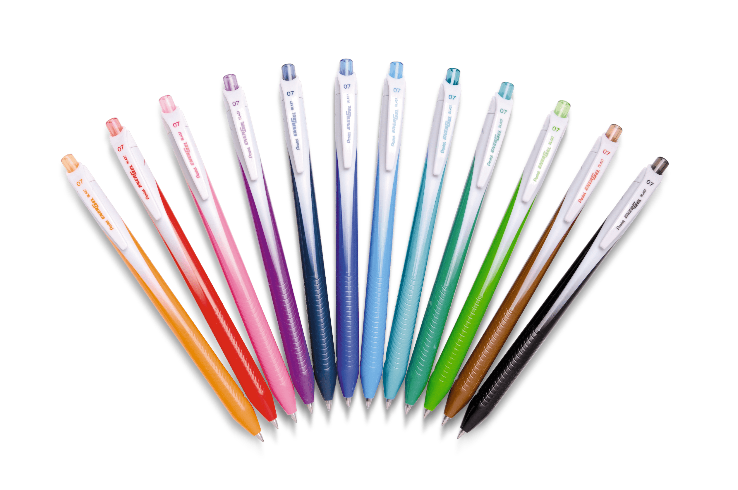 Pióro kulkowe EnerGel 0,7mm BL437-A czarne PENTEL
