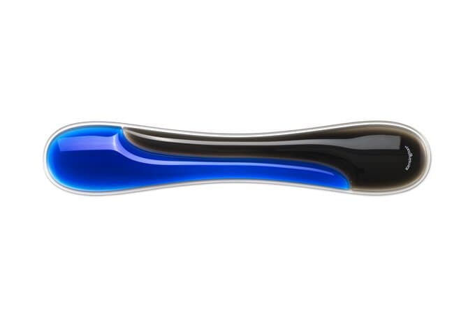 Podkładka żelowa niebieska Slim Duo Gel pod nadgarstek do klawiatury K62441WW KENSINGTON