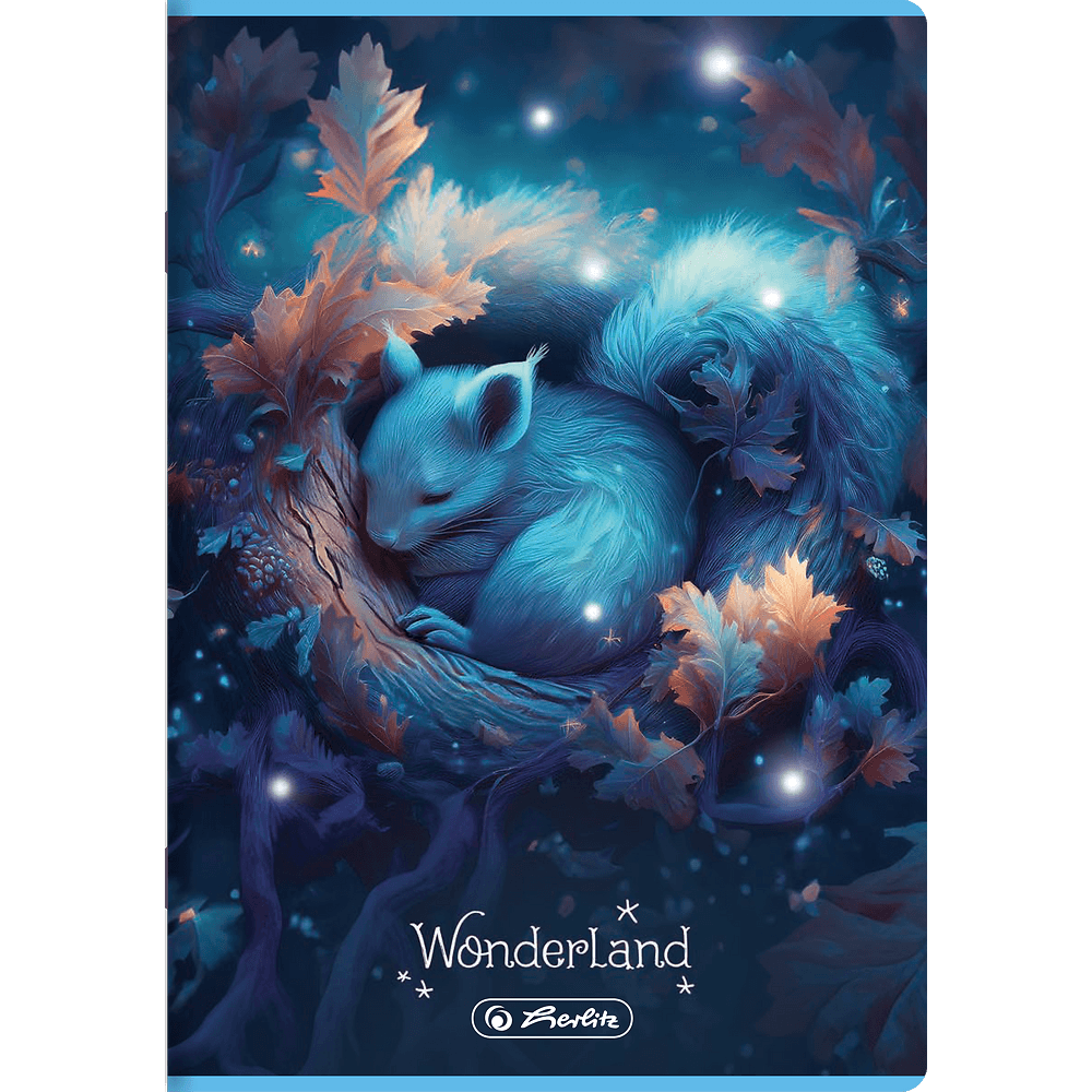 Zeszyt A4 32k podwójna linia kolorowa WONDERLAND 400209670 HERLITZ