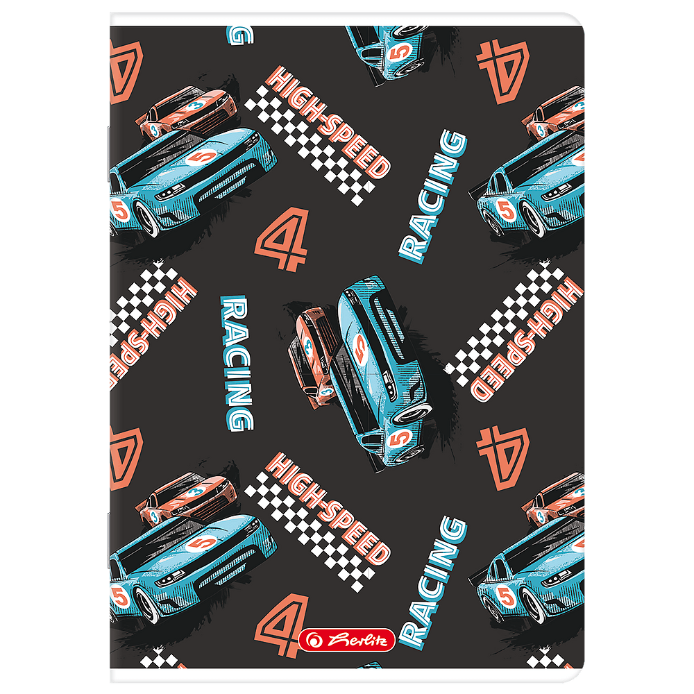 Zeszyt A5 32k linia z marginesem mix 400206338 HERLITZ