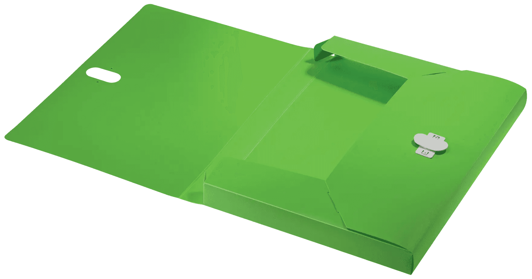 Teczka poszerzana Recycle A4 PP zielona 46230055 LEITZ