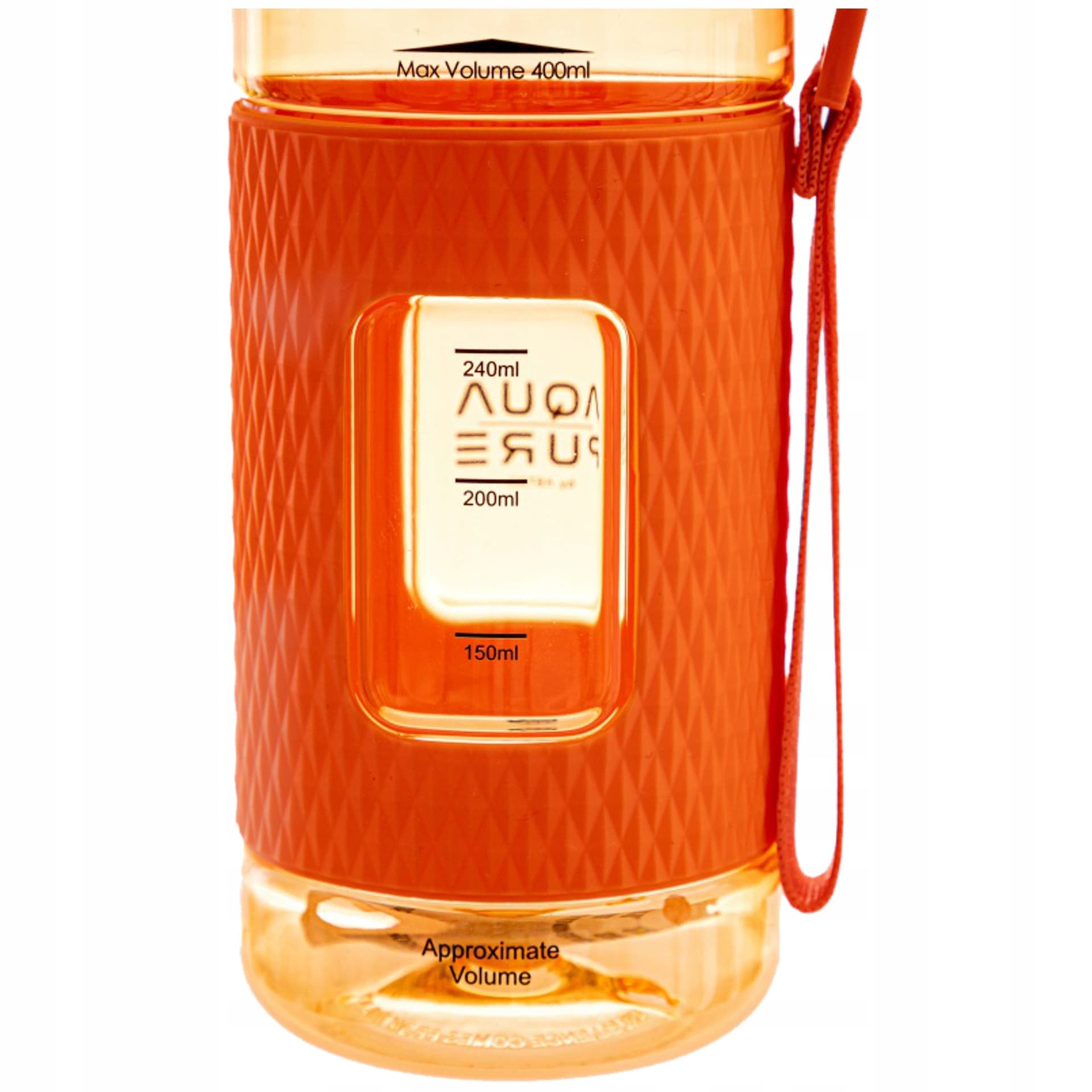 Bidon na wodę AQUA PURE neon orange 400ml 511023008 ASTRA