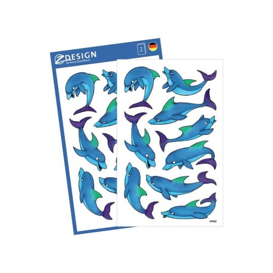 Naklejki dla dzieci Delfiny 53444 Z-DESIGN KIDS AVERY ZWECKFORM