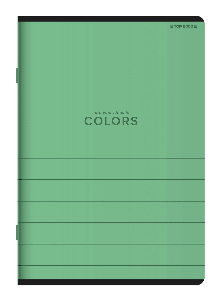 Zeszyt A5 16k kratka COLORS 400169180 TOP 2000
