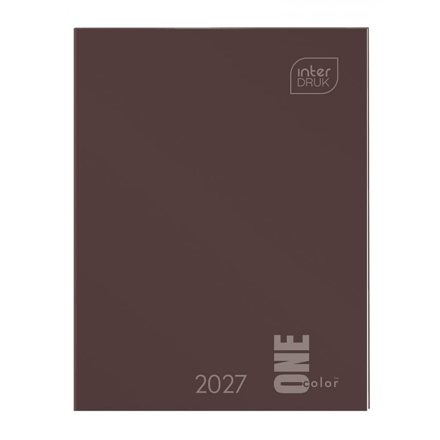 Kalendarzyk 2027 64 strony MO 8x10,5cm ONE COLOR INTERDRUK